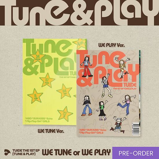 {PRE-ORDER} TUIDE - The 1st EP [TUNE & PLAY] (Standard Ver.)